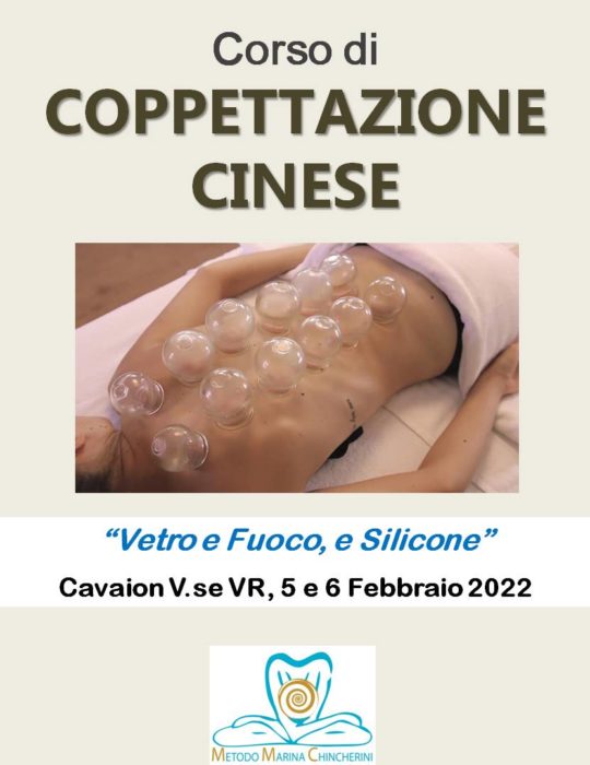 CORSO DI COPPETTAZIONE CINESE. FEBBRAIO 2022.